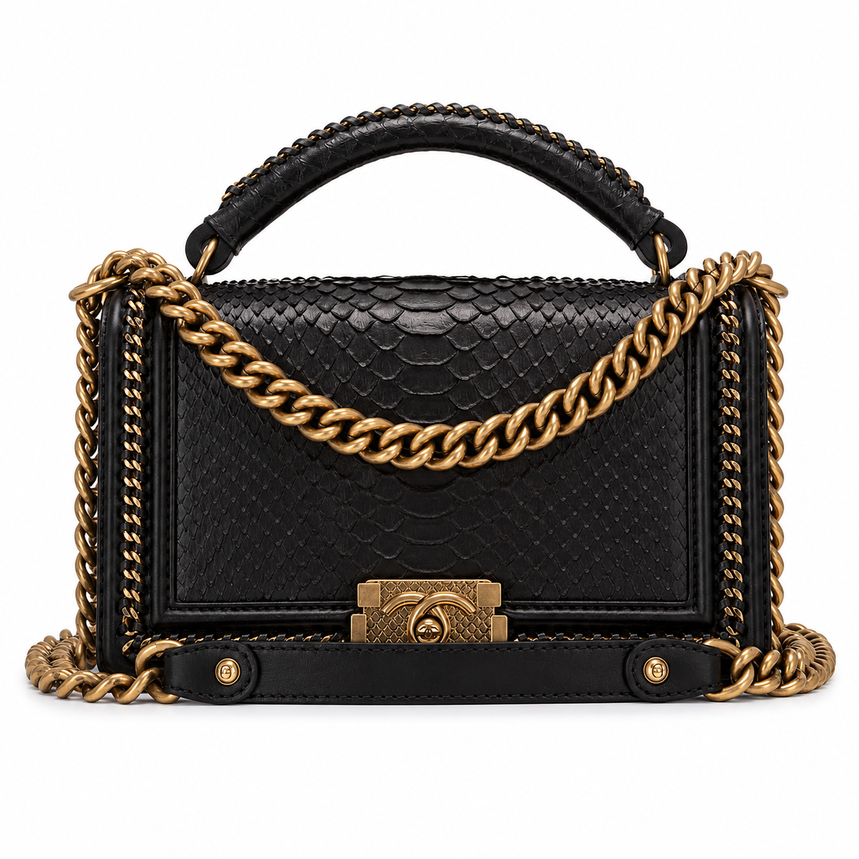 Chanel Structured Handbag