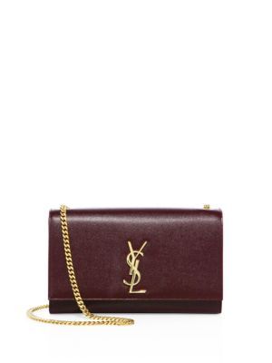 YSL Monogram Medium Grained Chain Bag