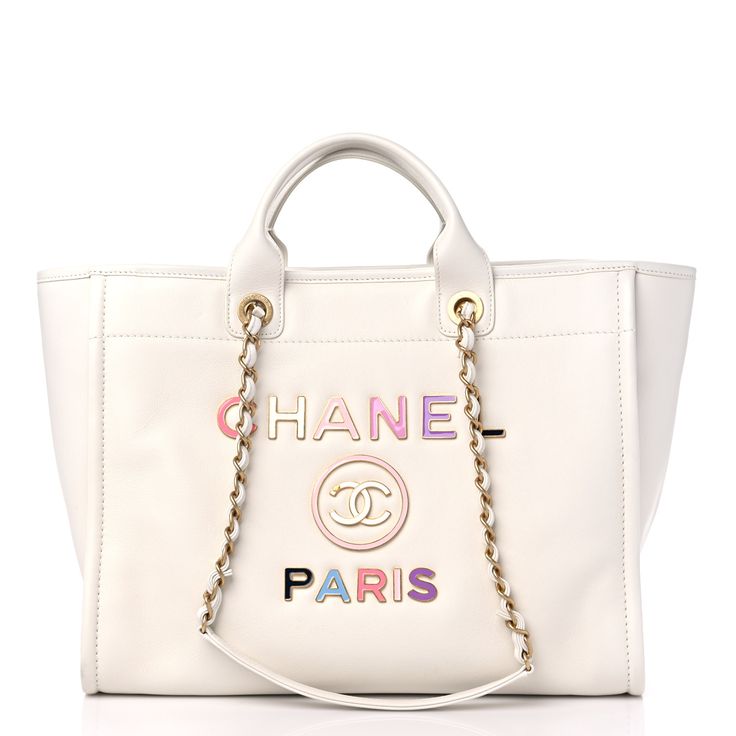 Chanel Medium Deauville Tote Bag