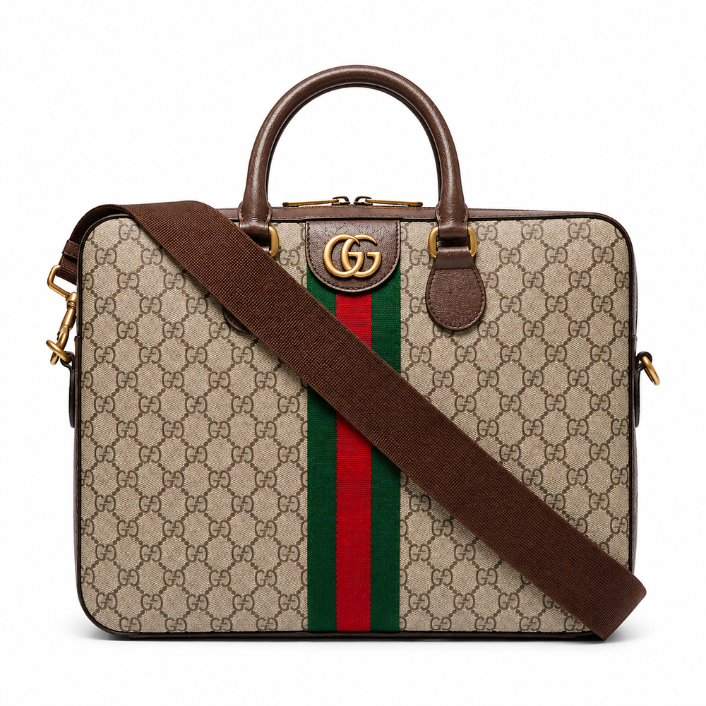 Gucci Leather Tote Bag