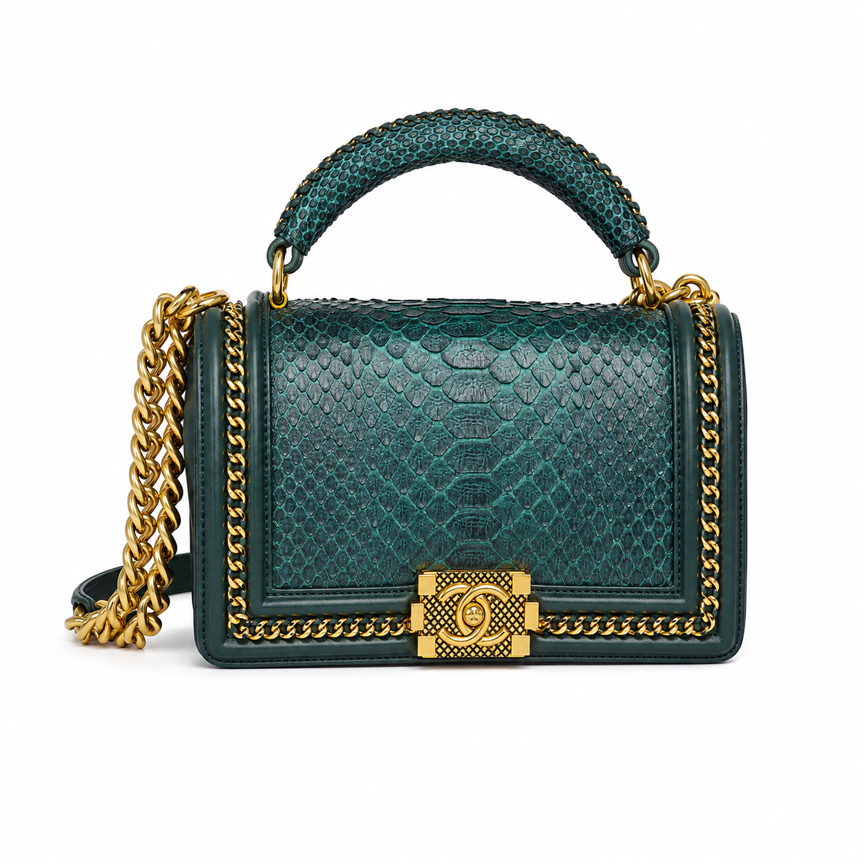 Chanel Structured Tote Bag