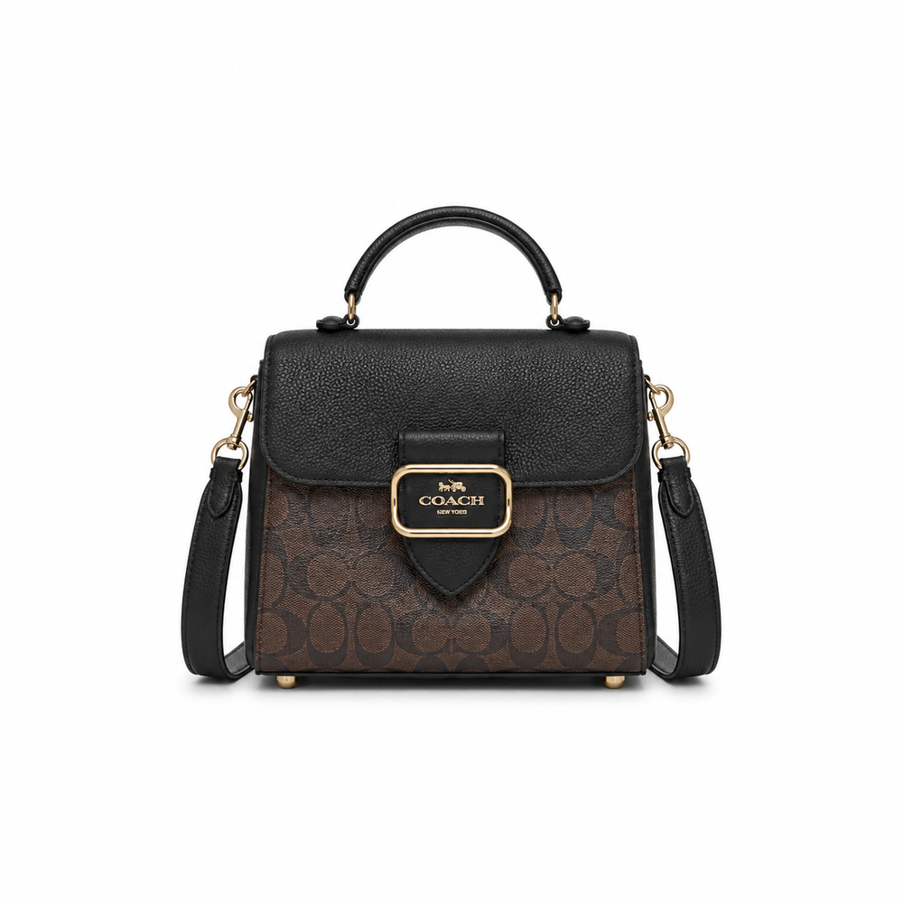 Coach Morgan Top Handle Bag – Signature Canvas