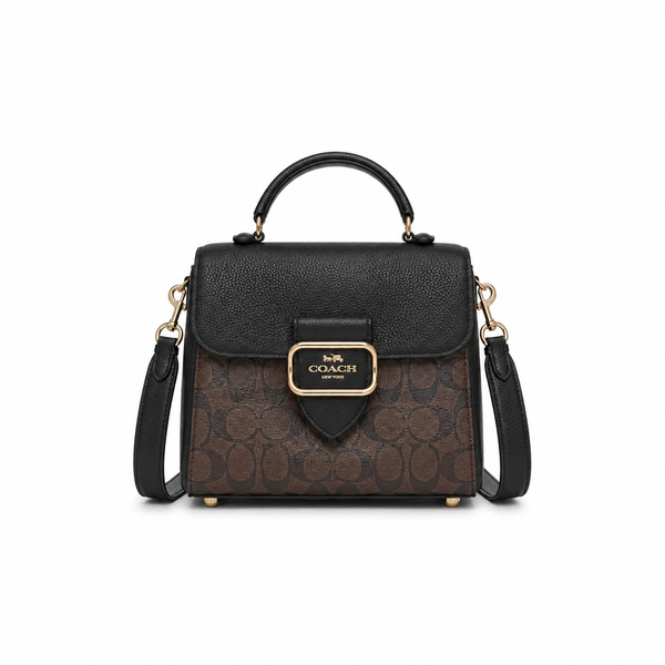 Coach Morgan Top Handle Bag – Signature Canvas