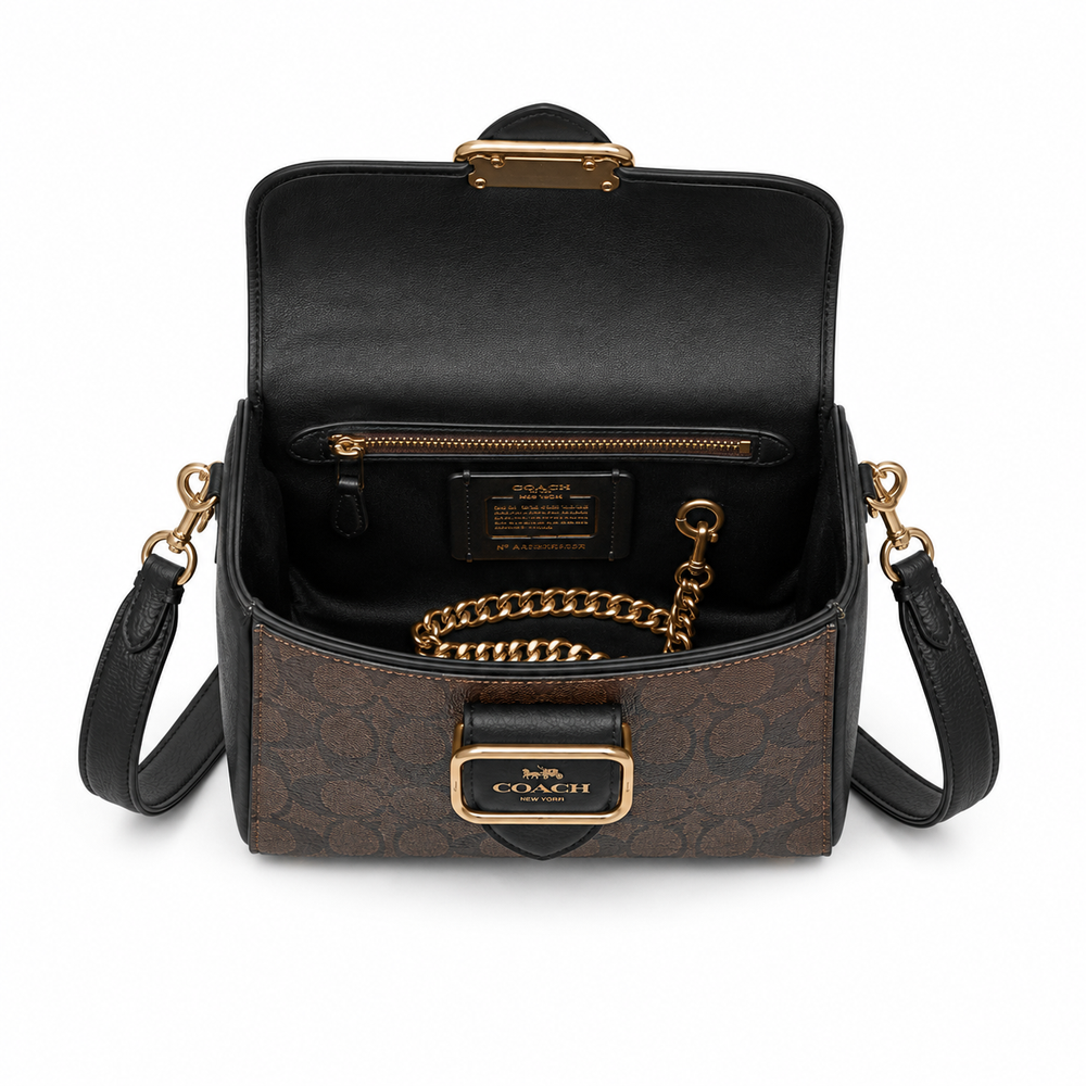 Coach Morgan Top Handle Bag – Signature Canvas