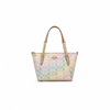 Coach Ava Chain Tote – Rainbow Signature Canvas