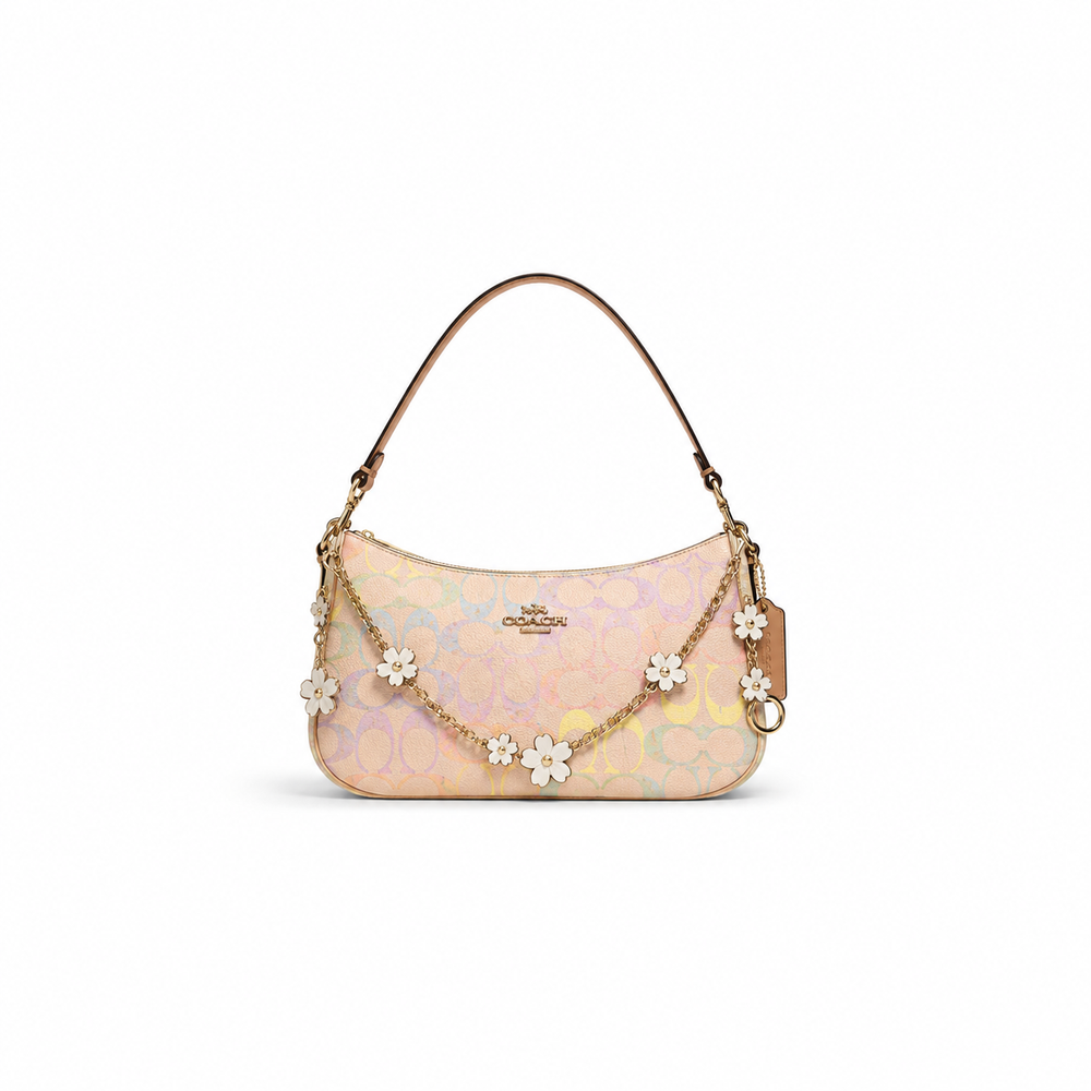 Coach Teri Shoulder Bag – Pastel Signature Floral