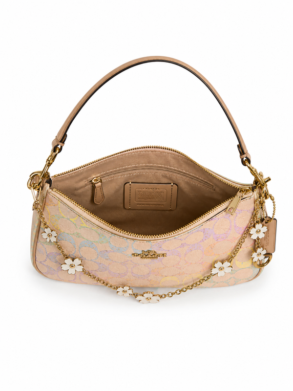 Coach Teri Shoulder Bag – Pastel Signature Floral