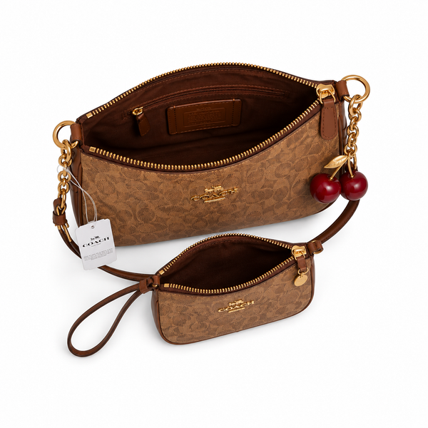 Coach Teri Shoulder Bag Set