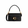Coach Tabby Shoulder Bag – Black Pebbled Leather