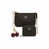 Coach Signature Pouch, Wallet & Cherry Charm Set