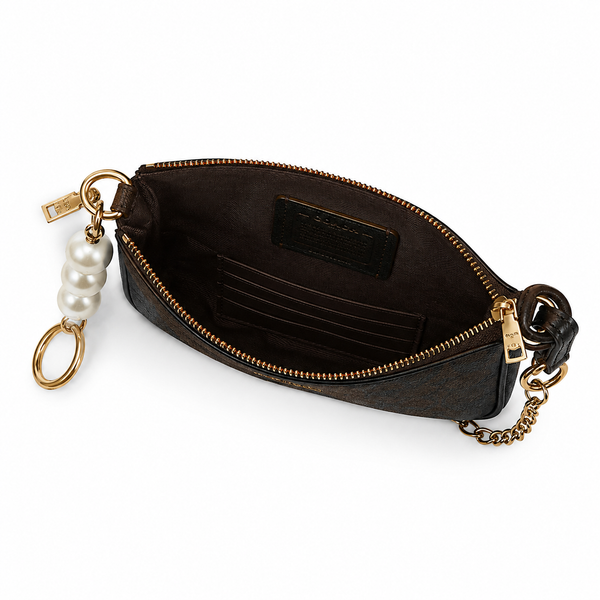 Coach Signature Pouch, Wallet & Cherry Charm Set