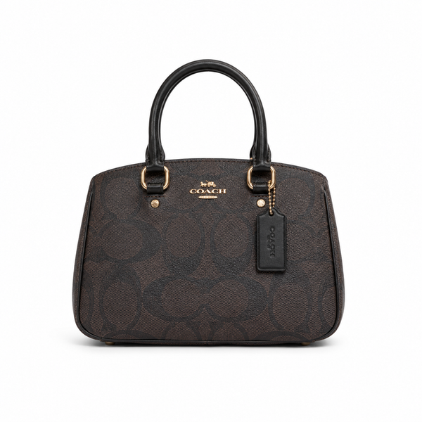 Coach Rowan Satchel in Signature Canvas