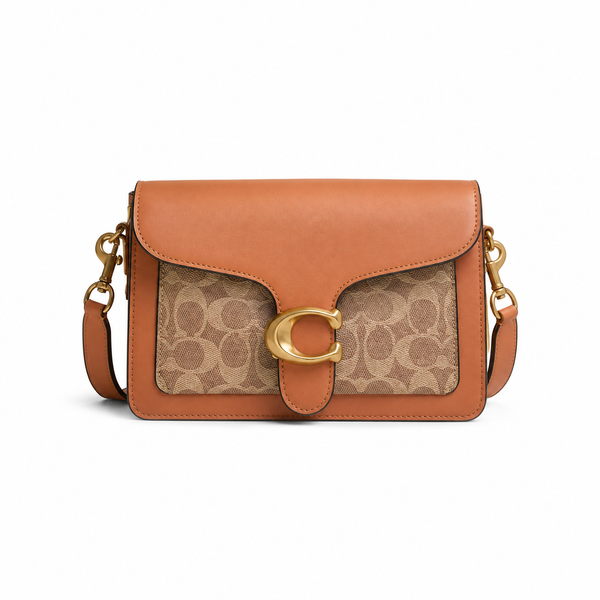 Coach Tabby Shoulder Bag 26 in Colorblock Signature Canvas