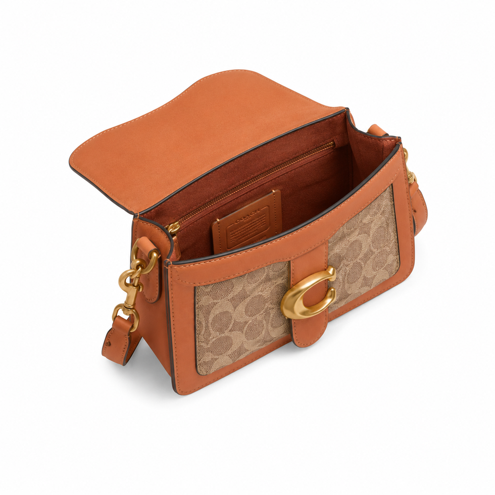 Coach Tabby Shoulder Bag 26 in Colorblock Signature Canvas