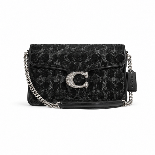 Coach Tabby Shoulder Bag 26 in Crystal Signature Jacquard