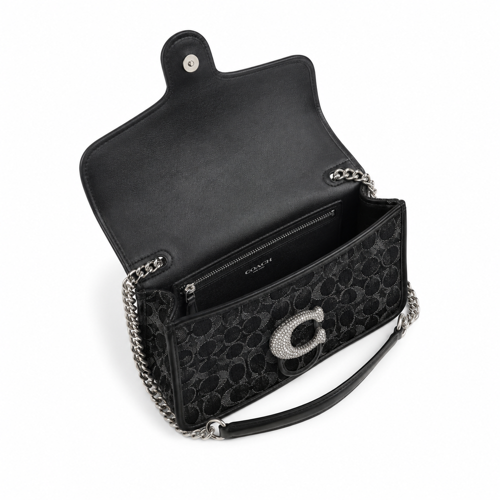 Coach Tabby Shoulder Bag 26 in Crystal Signature Jacquard