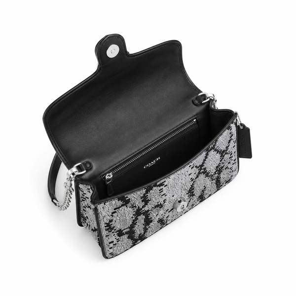 Coach Tabby Shoulder Bag 26 with Beaded Snake