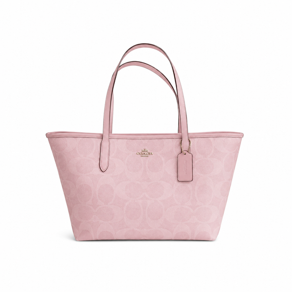 Coach City Tote in Signature Canvas