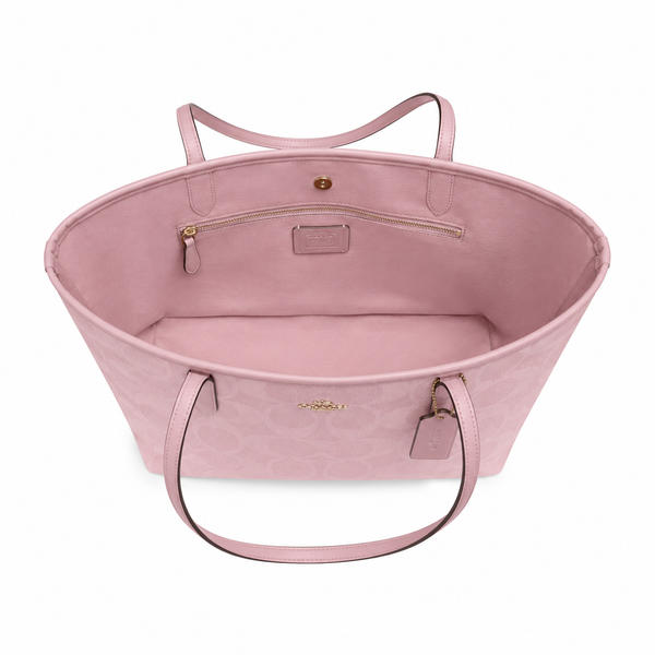 Coach City Tote in Signature Canvas