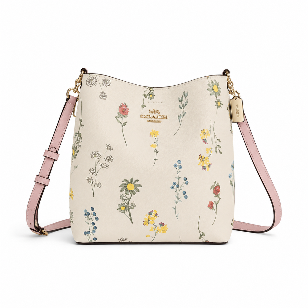 Coach Small Town Bucket Bag in Wildflower Print