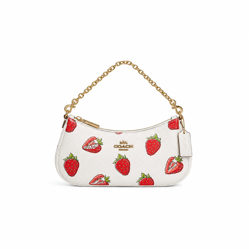 Coach Teri Shoulder Bag with Strawberry Print