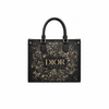 Dior Small Bag – Black & Gold Celestial Floral Print