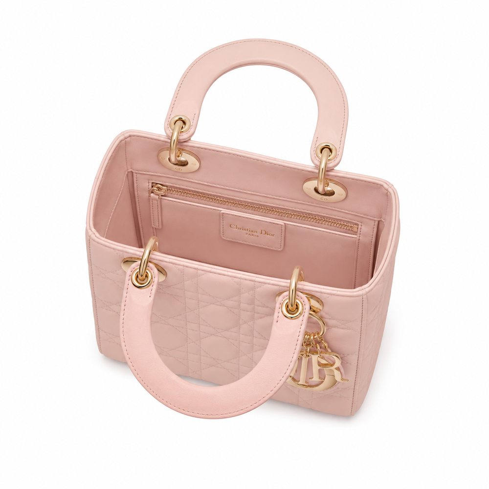 Lady Dior Bag – Blush Pink Cannage Leather