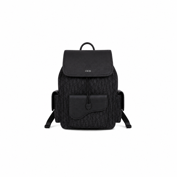 Dior Rider Backpack – Black Oblique Jacquard