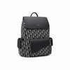 Dior Rider Backpack – Black Oblique Jacquard with Flap Pockets
