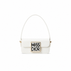 Miss Dior Shoulder Bag – White Leather
