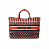 Dior Book Tote – Multicolor Geometric Jacquard