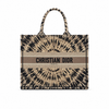 Dior Book Tote – Animal Print Embroidered Canvas