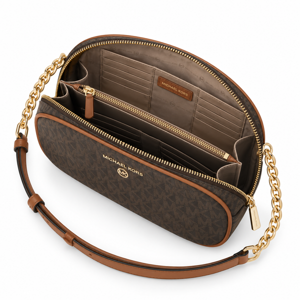 MK Signature Dome Crossbody