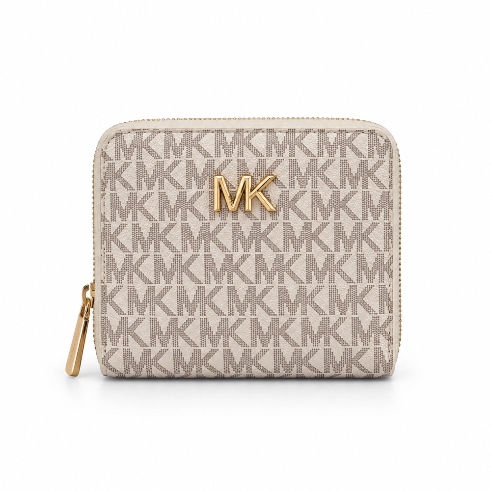 MK Signature Zip-Around Wallet
