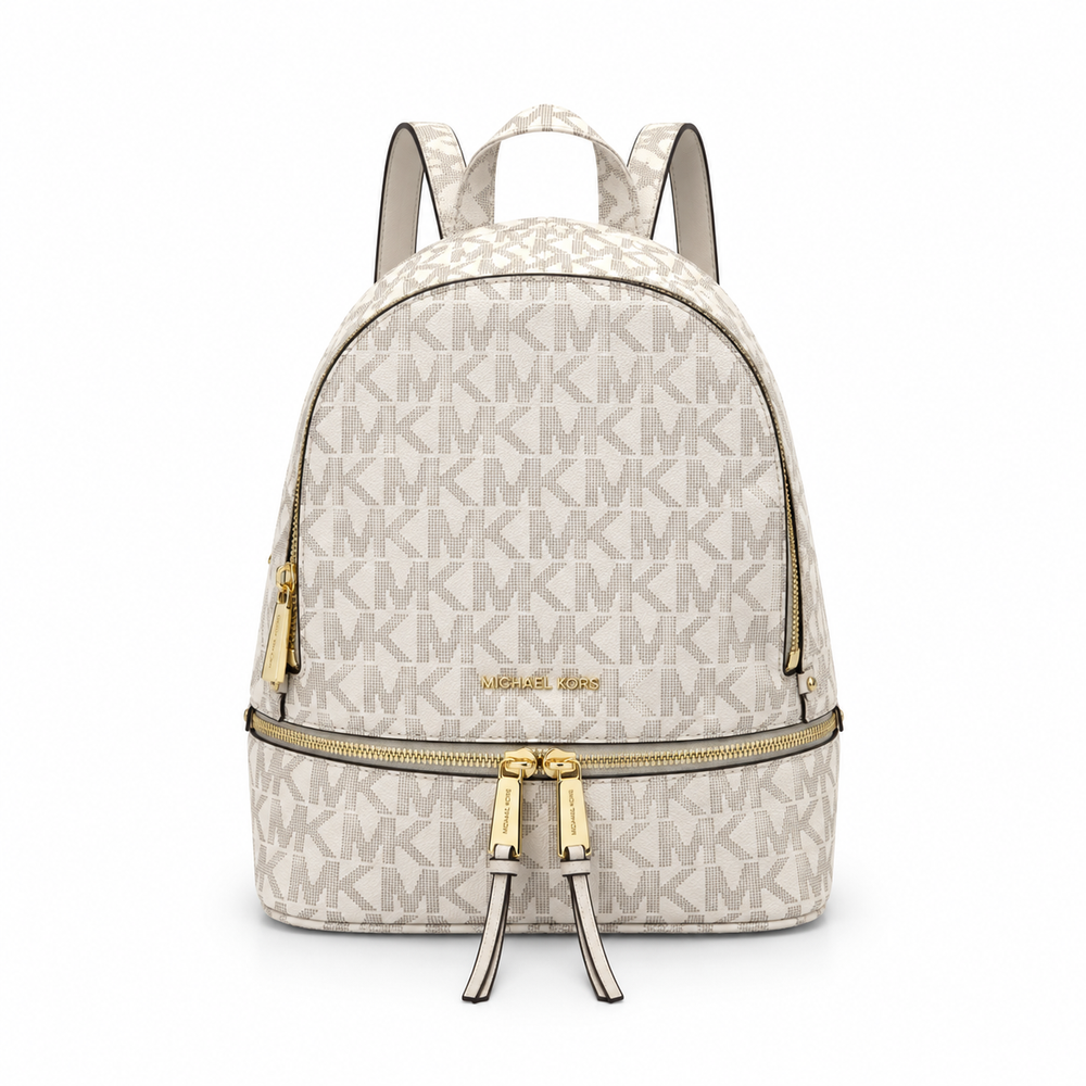 MK Signature Mini Backpack – Vanilla