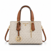 MK Signature Satchel with Charm