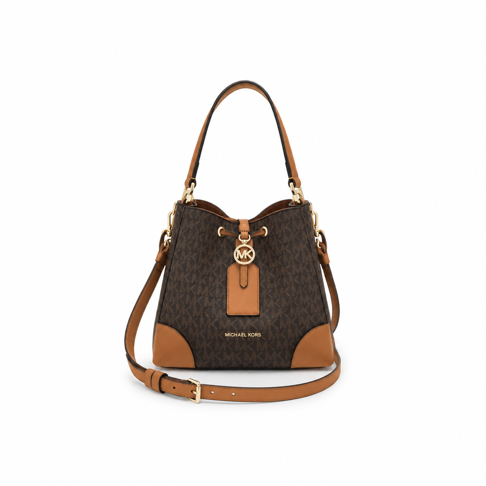 MK Signature Bucket Bag with Tag