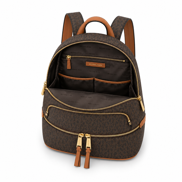 MK Signature Backpack – Open View