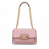 MK Signature Chain Flap Bag – Pink