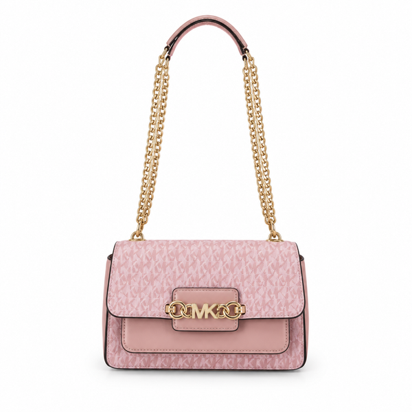 MK Signature Chain Flap Bag – Pink