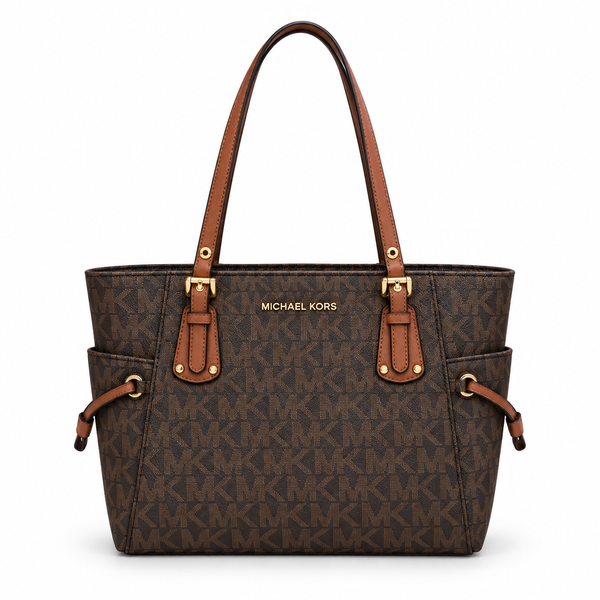 MK Signature Tote – Brown
