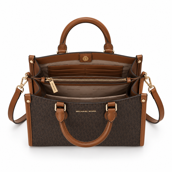 MK Signature Structured Tote