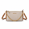 MK Signature Chain Crossbody – Vanilla