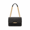 MK Signature Chain Flap Bag – Black