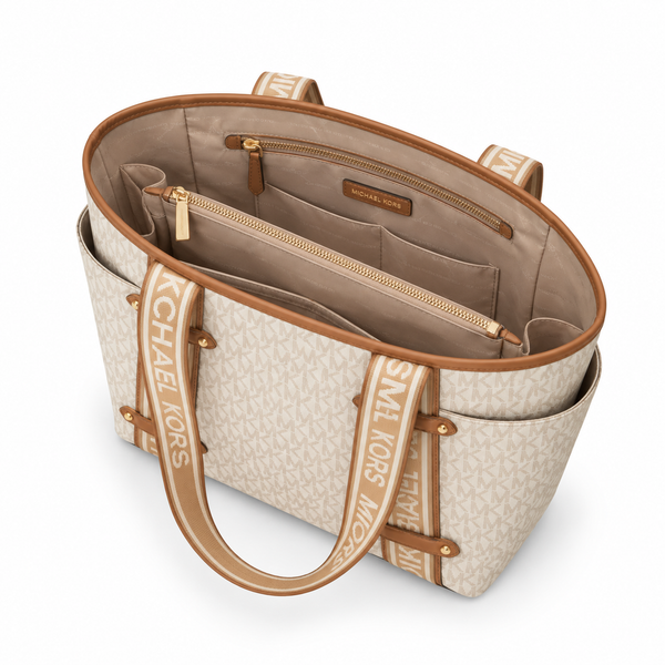 MK Signature Logo Tote