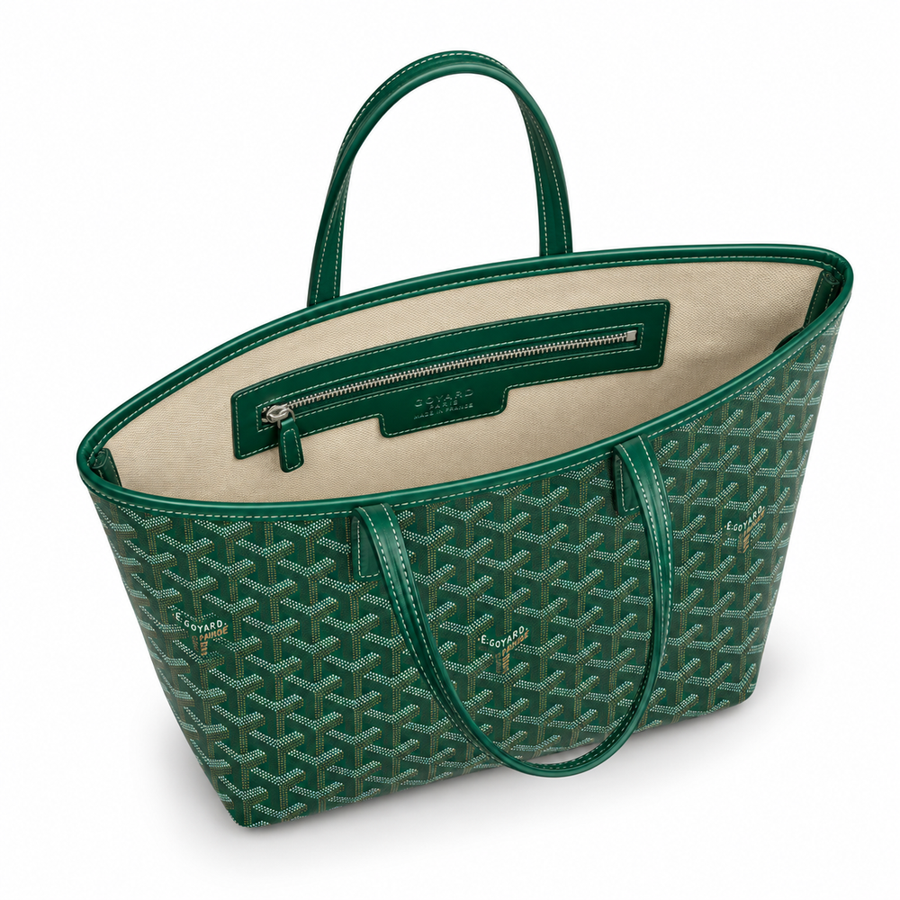 Goyard Green Signature Tote