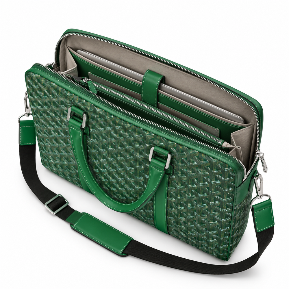 Short Name: Goyard Green Business Tote