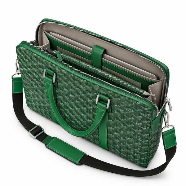 Short Name: Goyard Green Business Tote