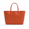 Goyard Signature Orange Tote Bag
