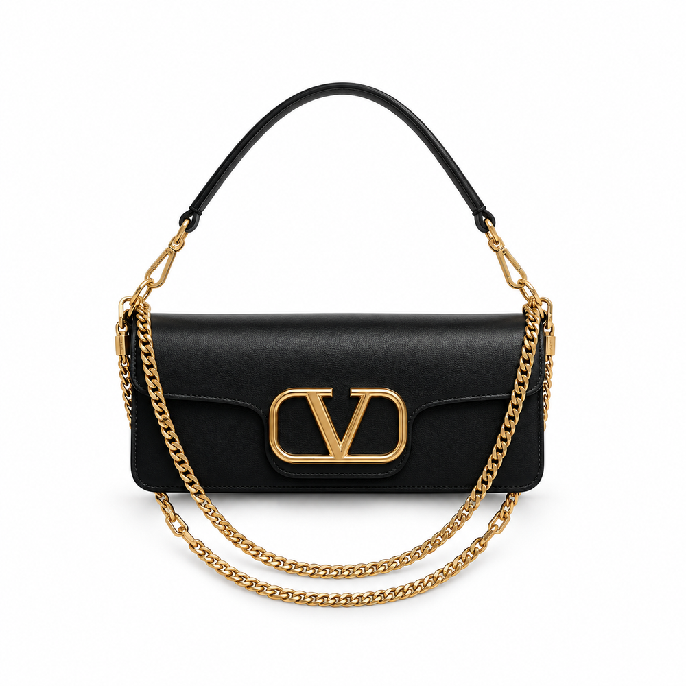Valentino VLogo Chain Shoulder Bag